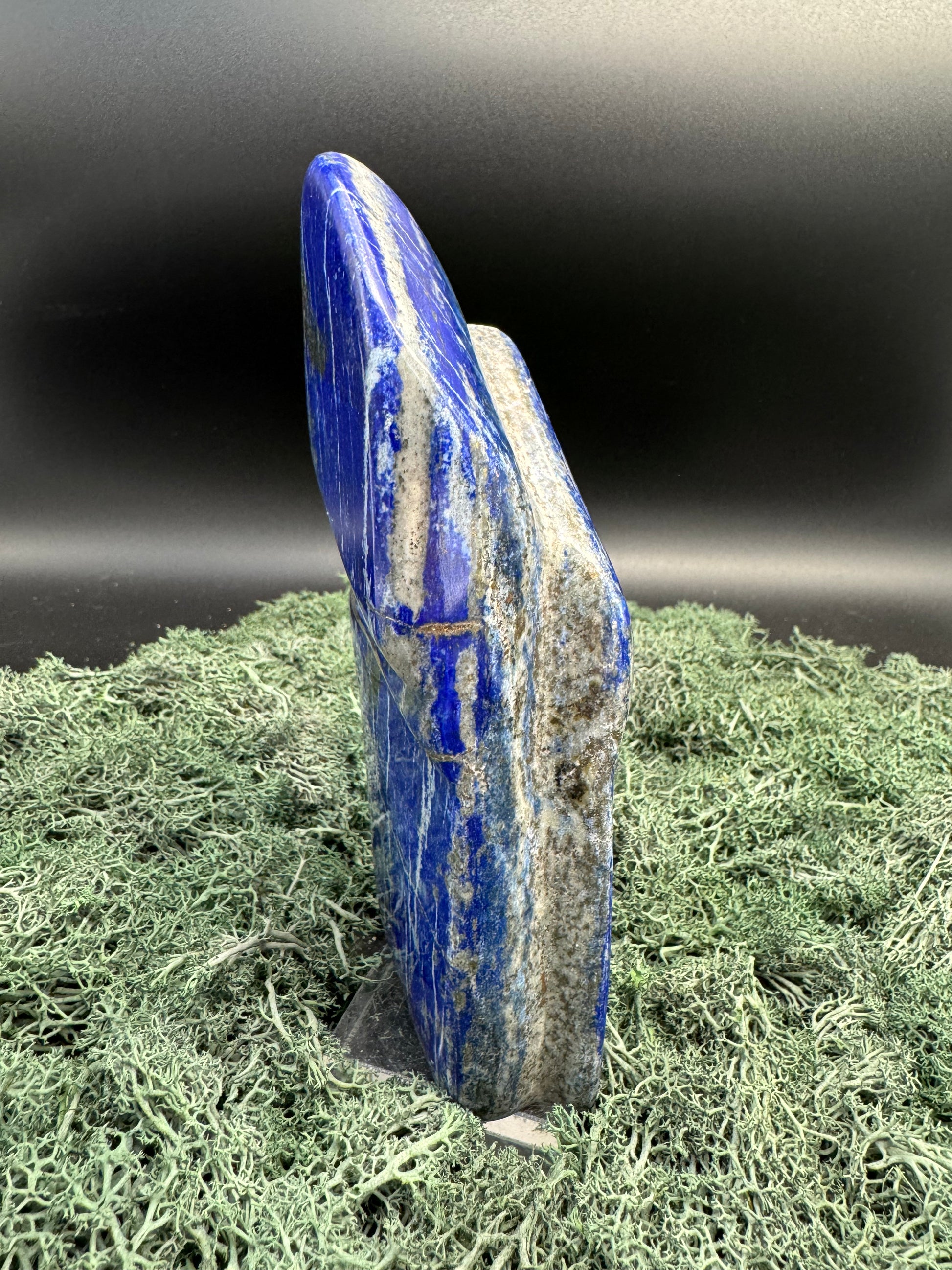 Lapis Lazuli Freeform poliert aus Afghansitan (913g) - intensives blau schön gemustert - crystal paradise