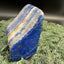 Lapis Lazuli Freeform poliert aus Afghansitan (743g) - intensives blau schön gemustert - crystal paradise