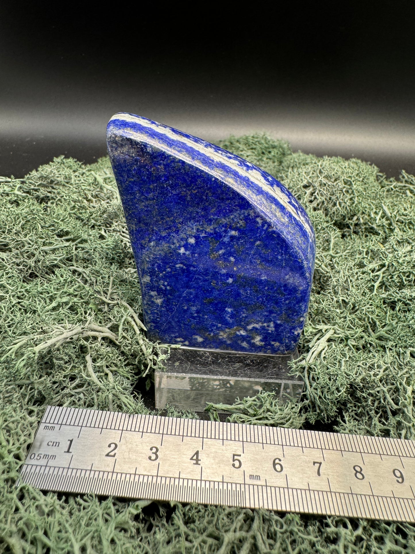 Lapis Lazuli Freeform poliert aus Afghansitan (249g) - intensives blau schön gemustert - crystal paradise