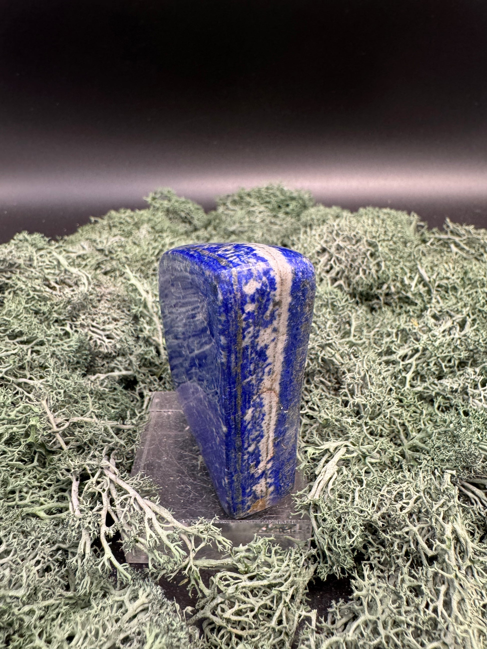 Lapis Lazuli Freeform poliert aus Afghansitan (249g) - intensives blau schön gemustert - crystal paradise