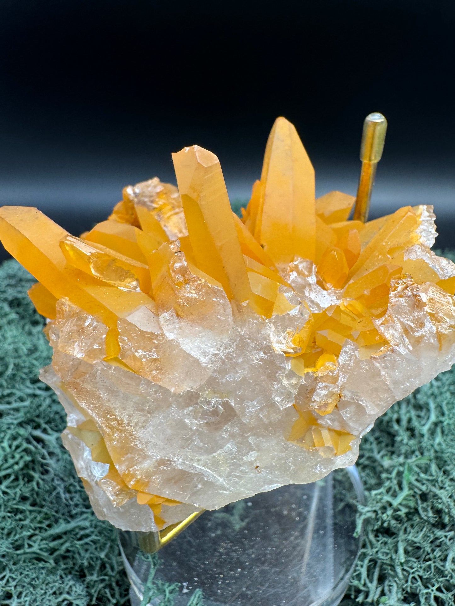 Hämatoid Quarz / Eisenkiesel Stufe aus Brasilien (366g) - schöne Kristallbildung - crystal paradise