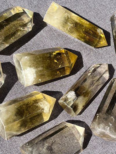 Citrin Spitze - 1 Stück (ca. 100-150g) - crystal paradise