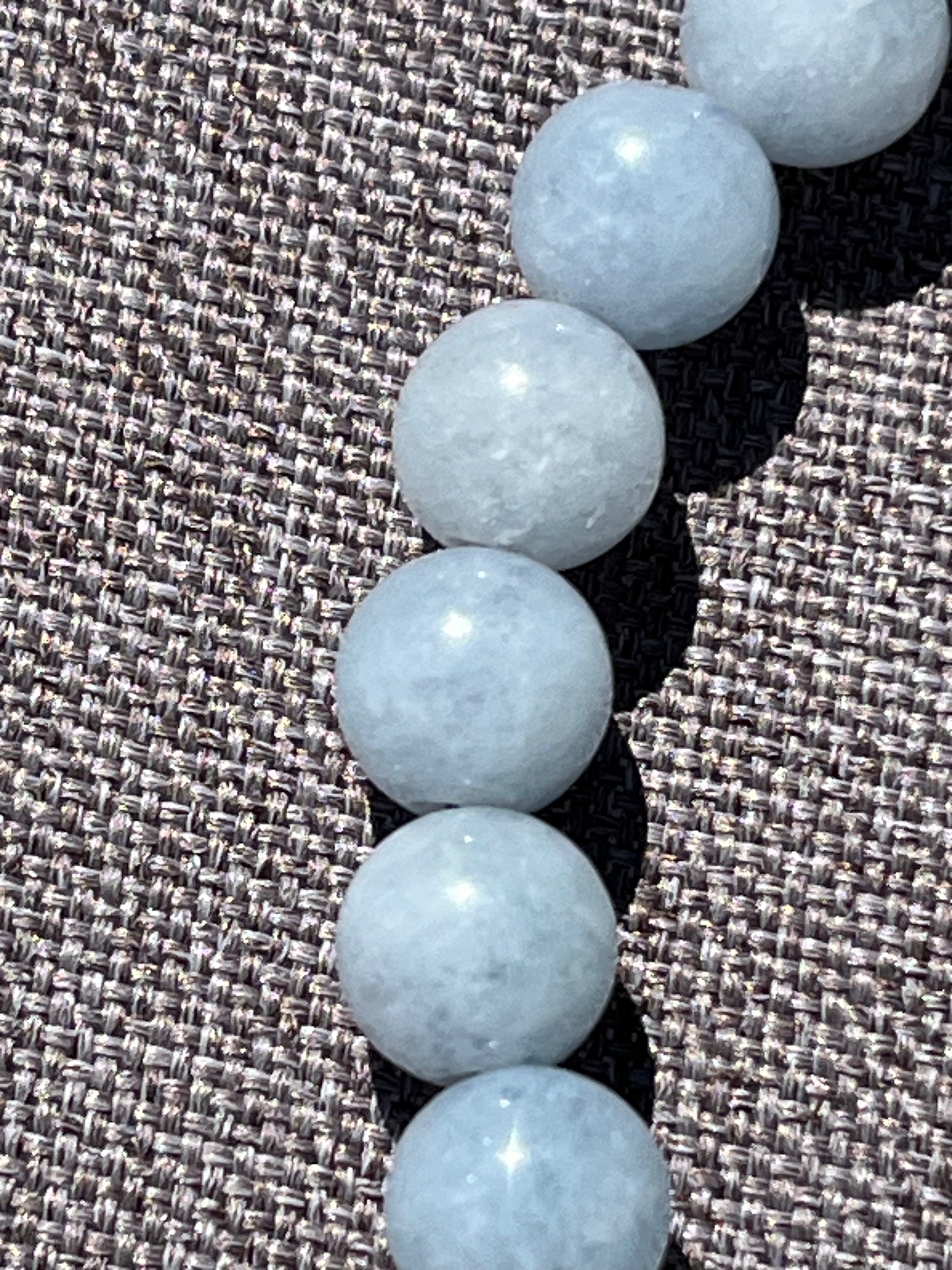 Armband aus Aquamarin-Perlen 8 mm - 1 Stück - crystal paradise