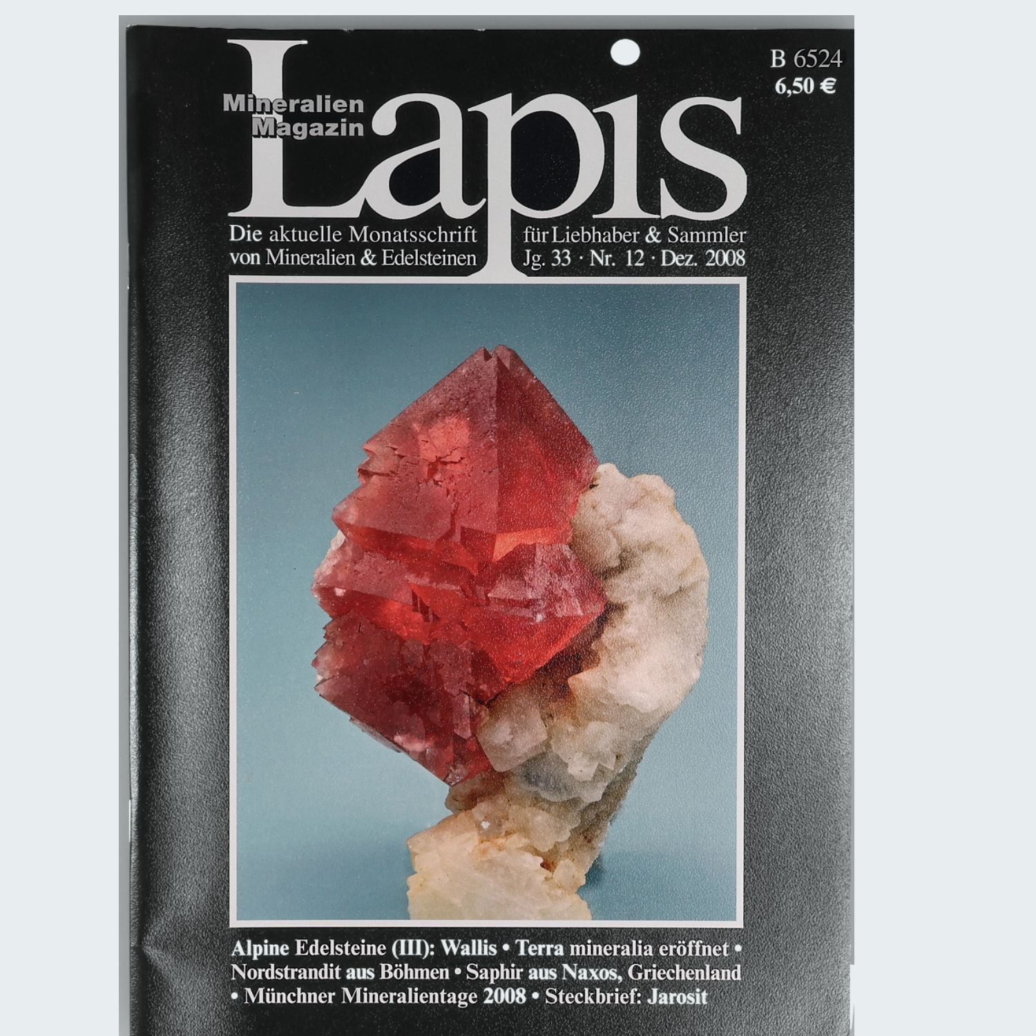 Lapis Magazin Jahrgang 2008 Mineralogie Fachzeitschrift Christian Weise Verlag