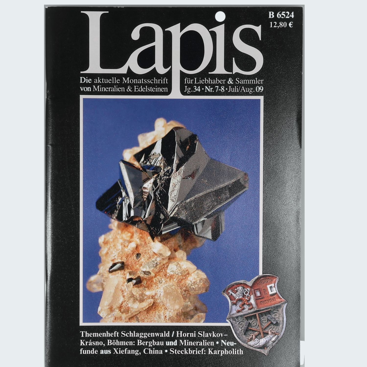 Lapis Mineralien Magazin Jahrgang 2009 Jg. 34 Fachzeitschrift Mineralogie Sammler