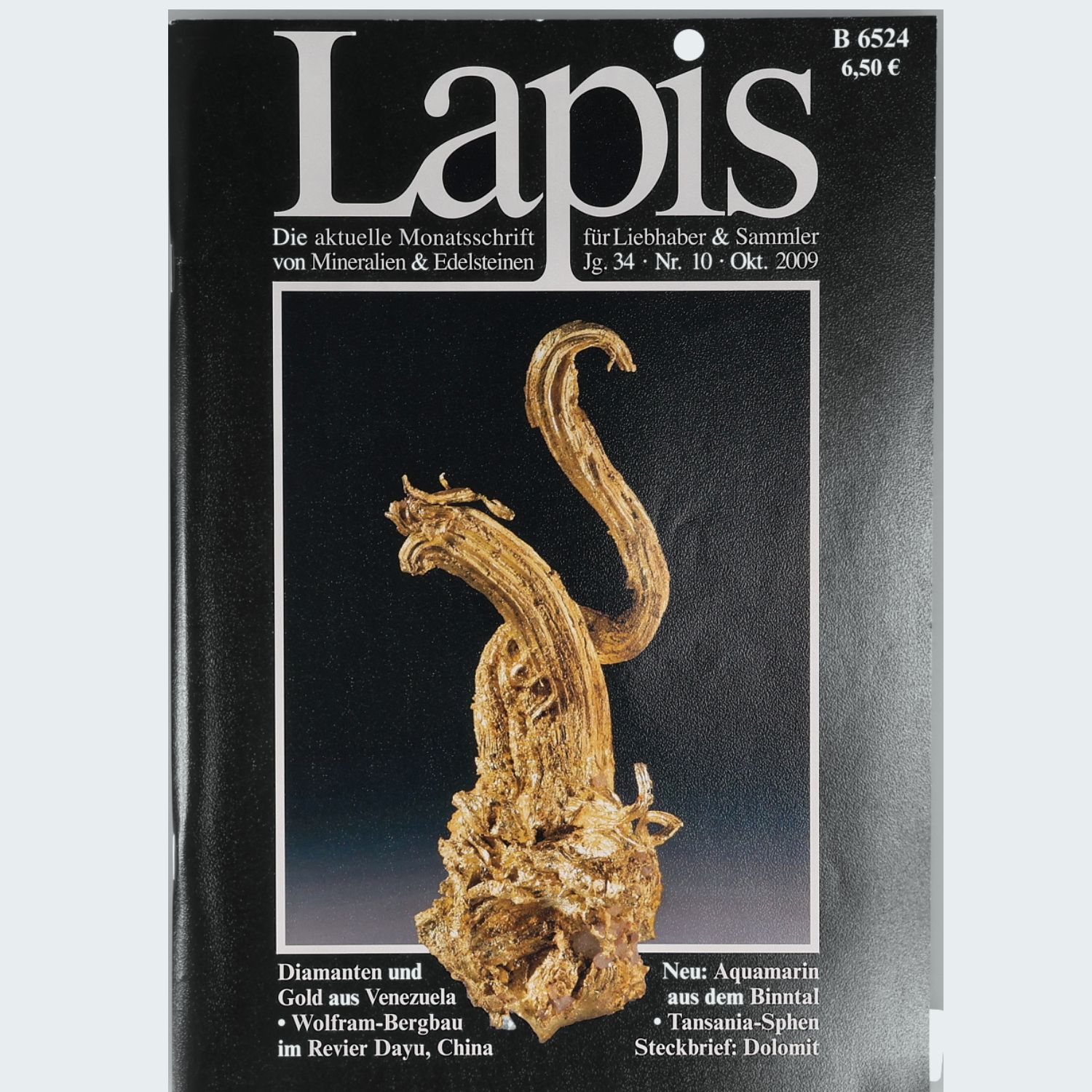 Lapis Mineralien Magazin Jahrgang 2009 Fachzeitschrift Mineralogie Sammler
