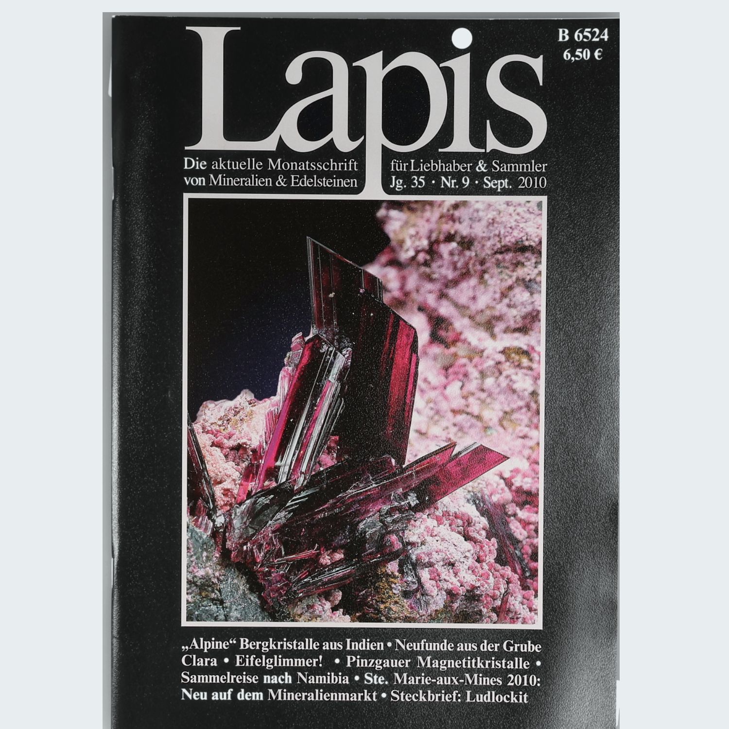 Lapis Magazin Jahrgang 2010 Mineralogie Fachzeitschrift Christian Weise Verlag