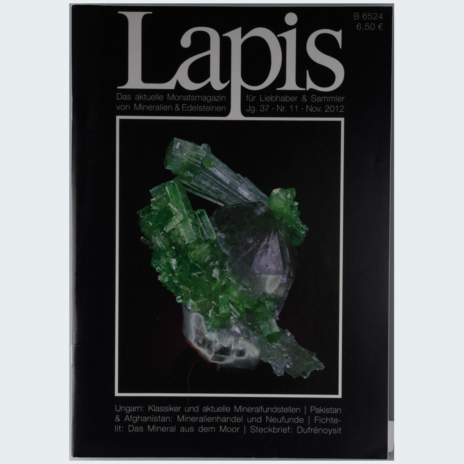 Lapis Mineralien Magazin Jahrgang 2012 Jg. 37 Christian Weise Verlag Fachzeitschrift Sammler