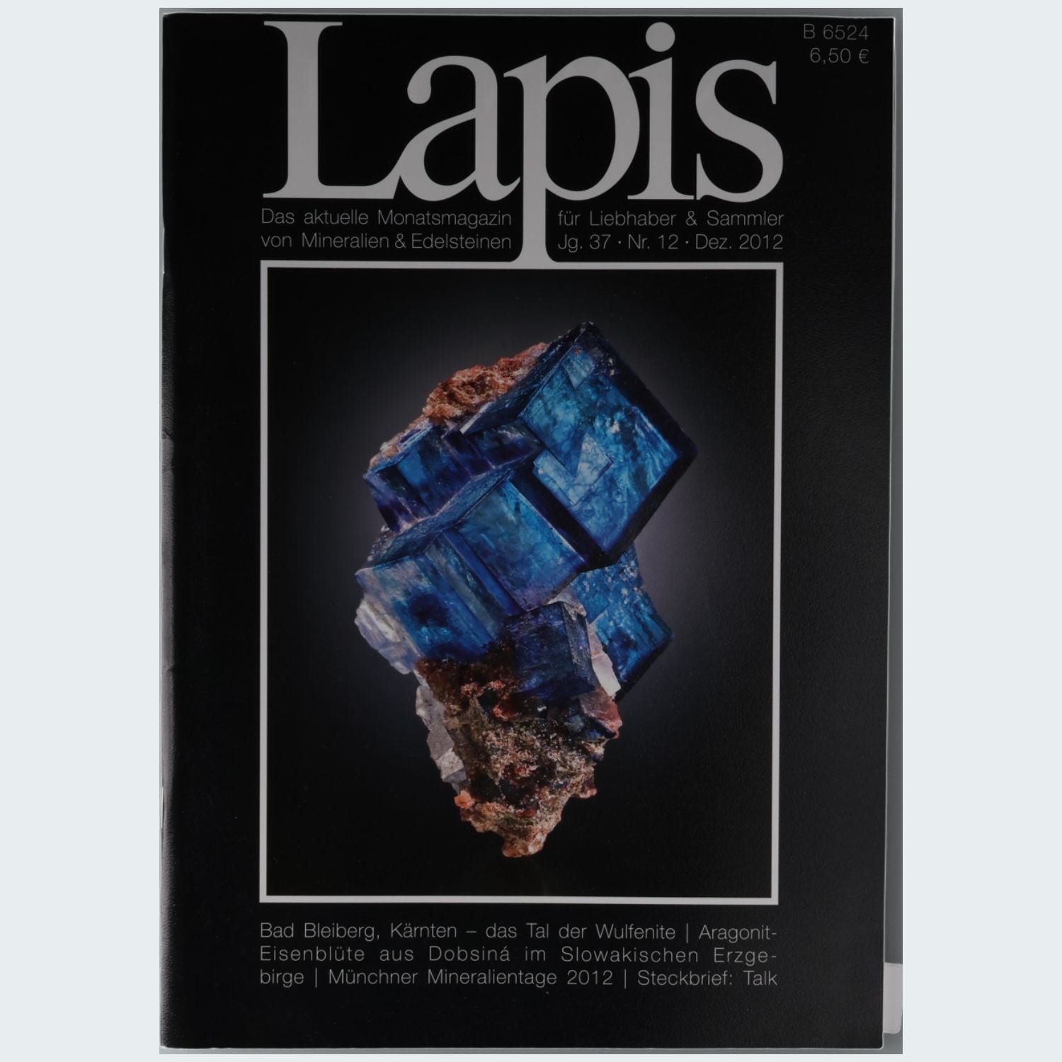 Lapis Mineralien Magazin Jahrgang 2012 Jg. 37 Fachzeitschrift Mineralogie