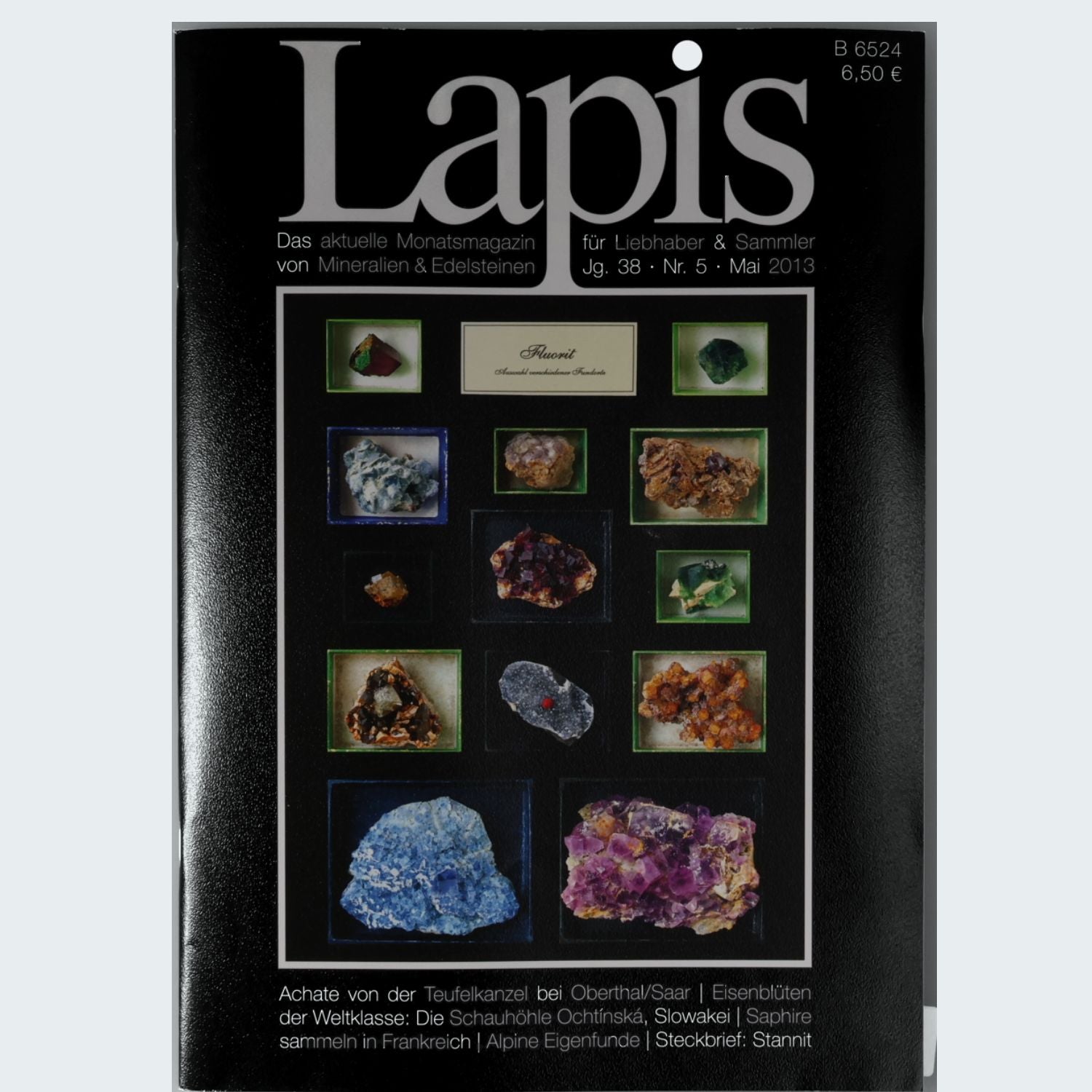 Lapis Magazin Jahrgang 2013 Jg. 38 Mineralien Fachzeitschrift für Sammler