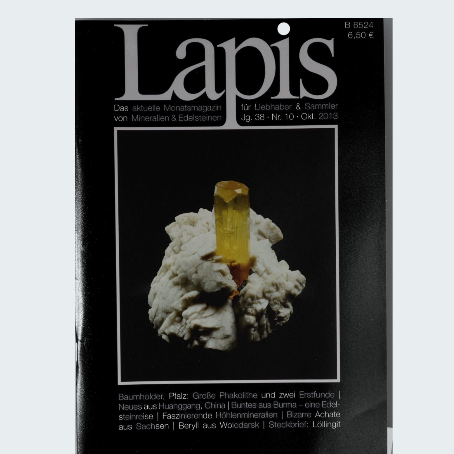 Lapis Magazin Jahrgang 2013 Mineralogie Fachzeitschrift für Mineraliensammler