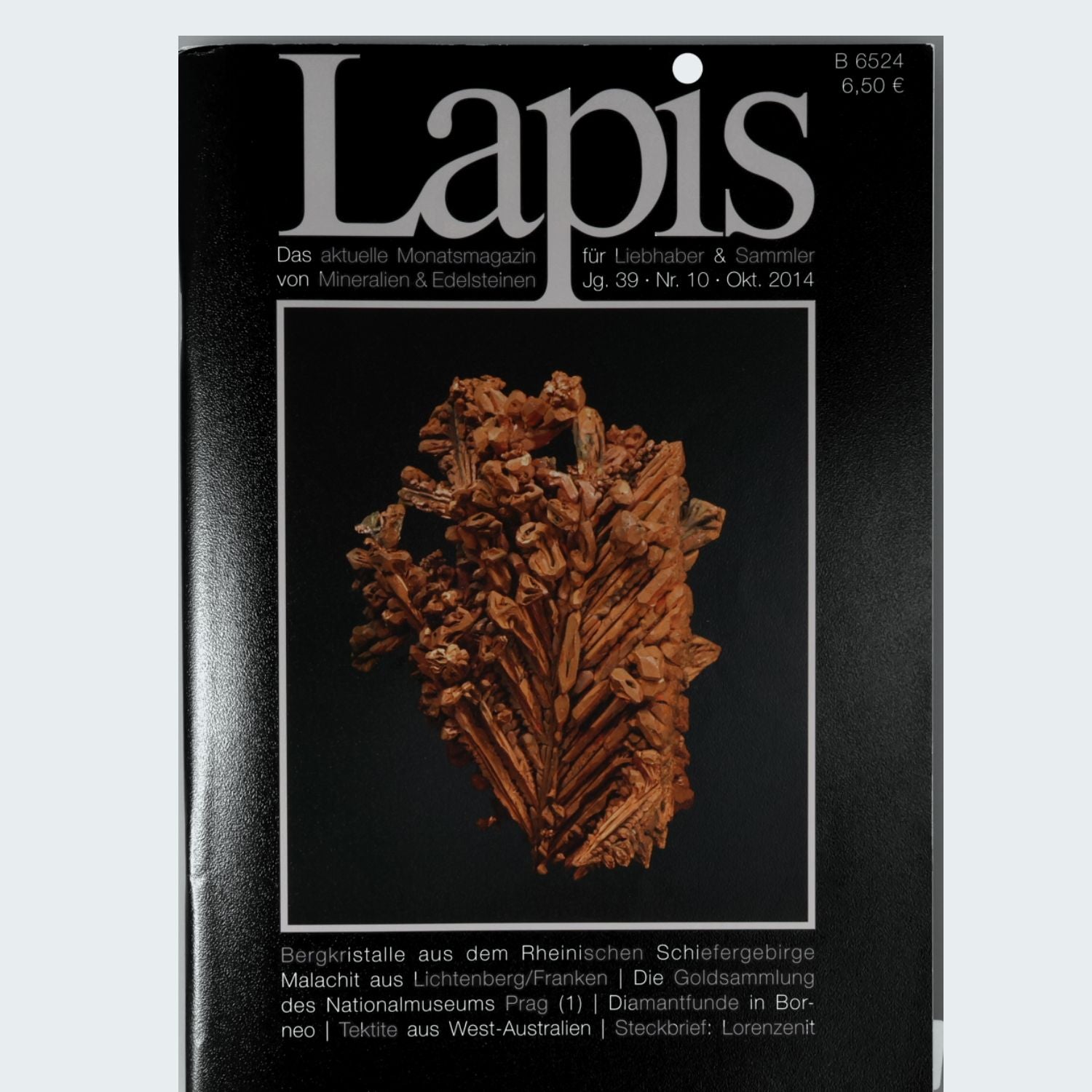 Lapis Mineralien Magazin Jahrgang 2014 Fachzeitschrift für Mineralogie und Sammler