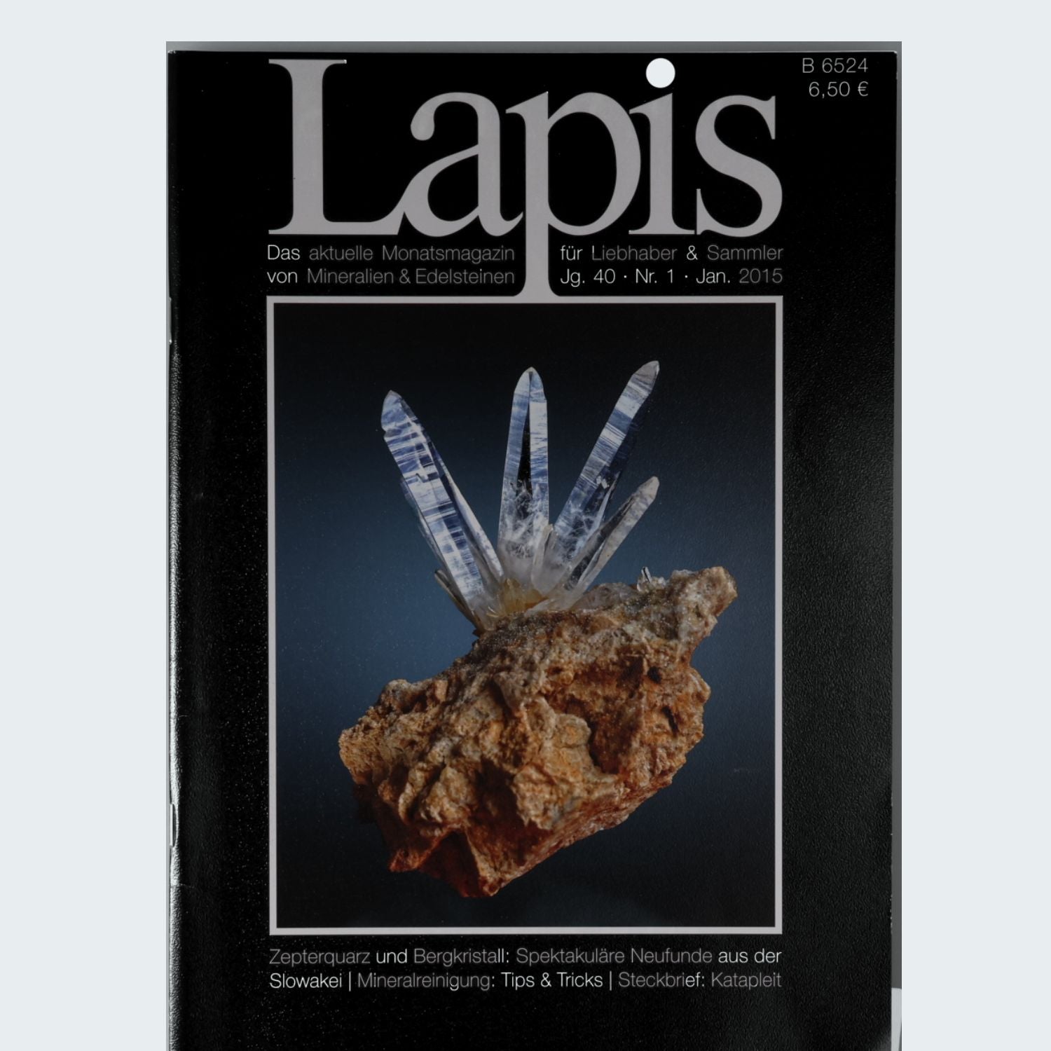 Lapis Mineralien Magazin — Jahrgang 2015 (Jg. 40)