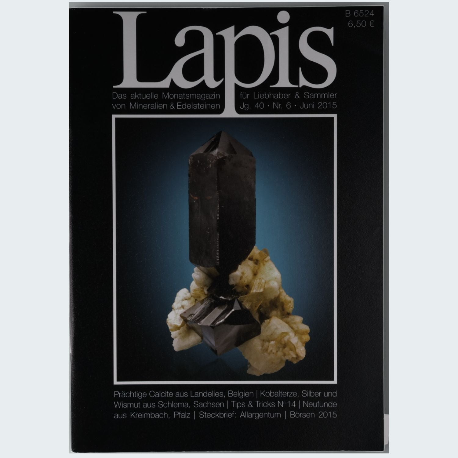 Lapis Mineralien Magazin Jahrgang 2015 Jg. 40 Christian Weise Verlag Fachzeitschrift