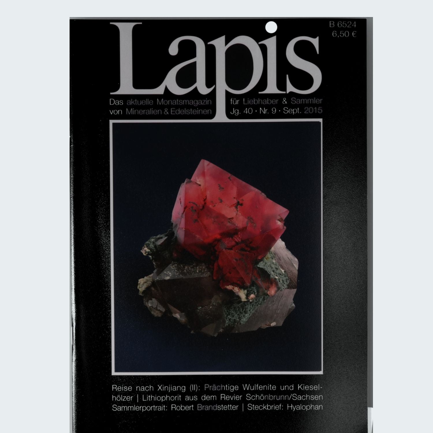 Lapis Magazin Jahrgang 2015 Mineralien Fachzeitschrift Christian Weise Verlag