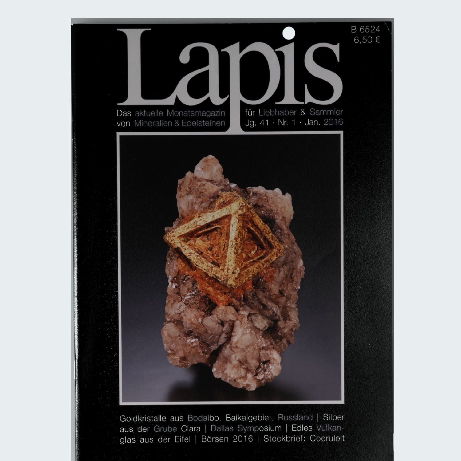 Lapis Mineralien Magazin — Jahrgang 2016 (Jg. 41)
