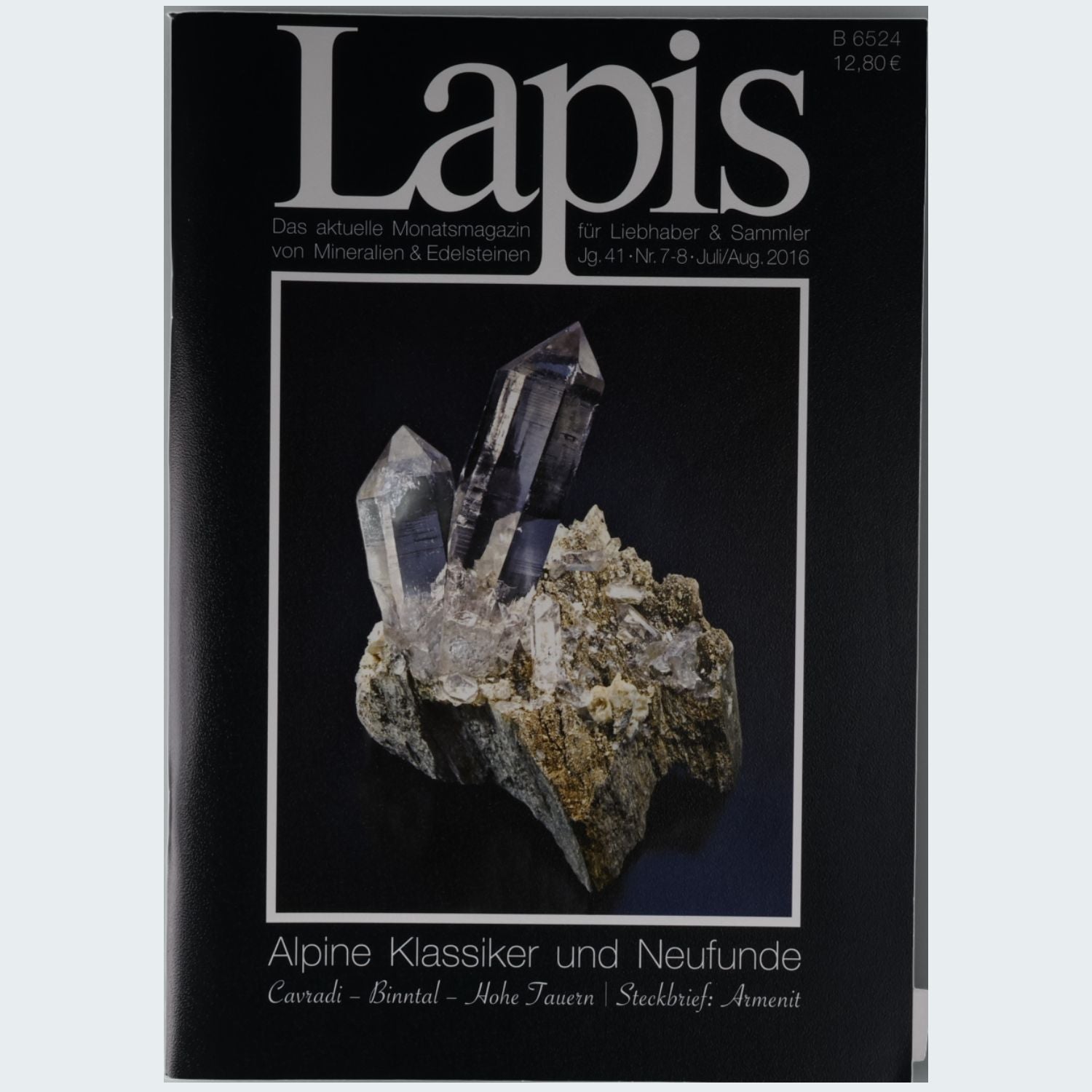 Lapis Mineralien Magazin Jahrgang 2016 Jg. 41 Fachzeitschrift für Sammler und Mineralogie
