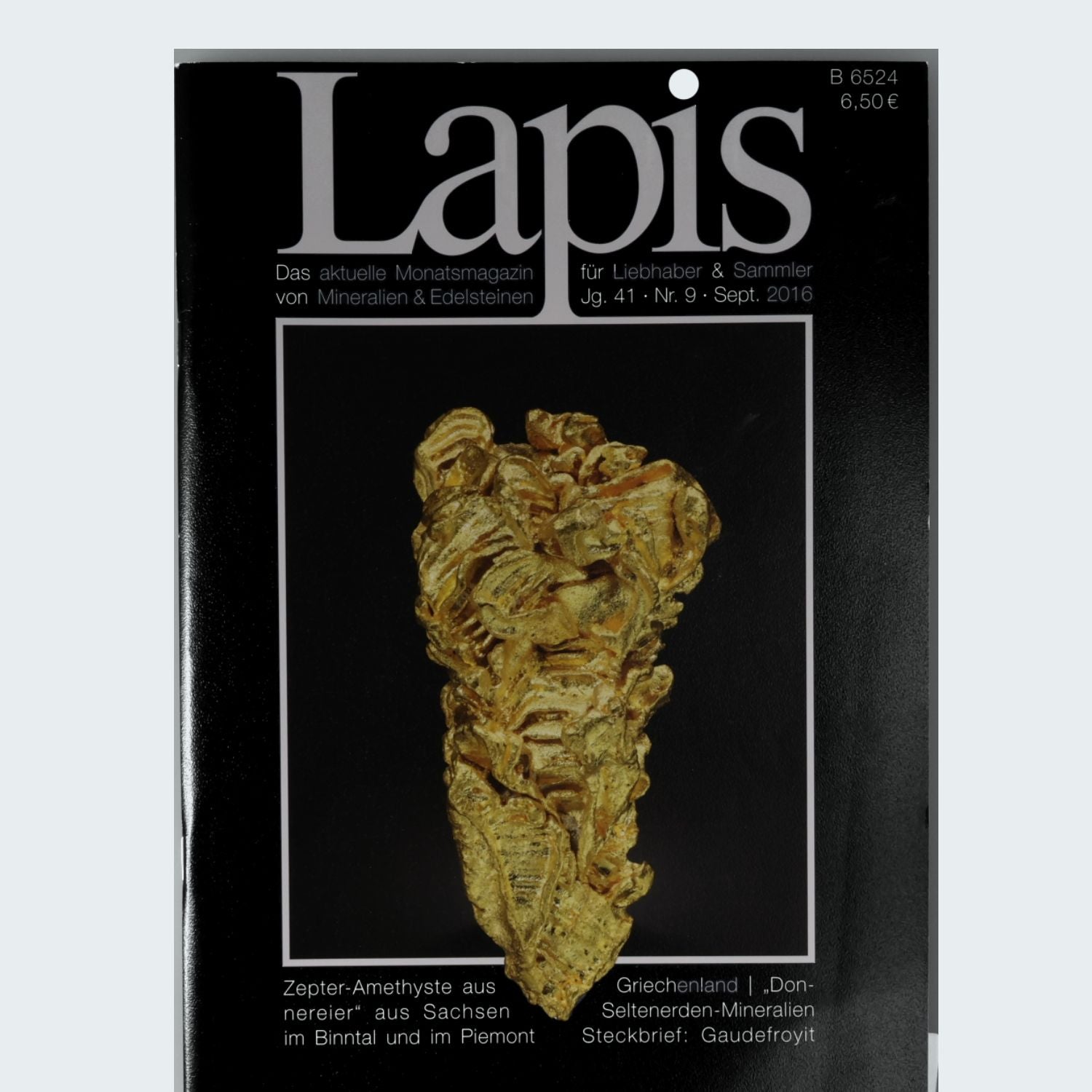 Lapis Magazin Jahrgang 2016 Mineralien Fachzeitschrift Christian Weise Verlag