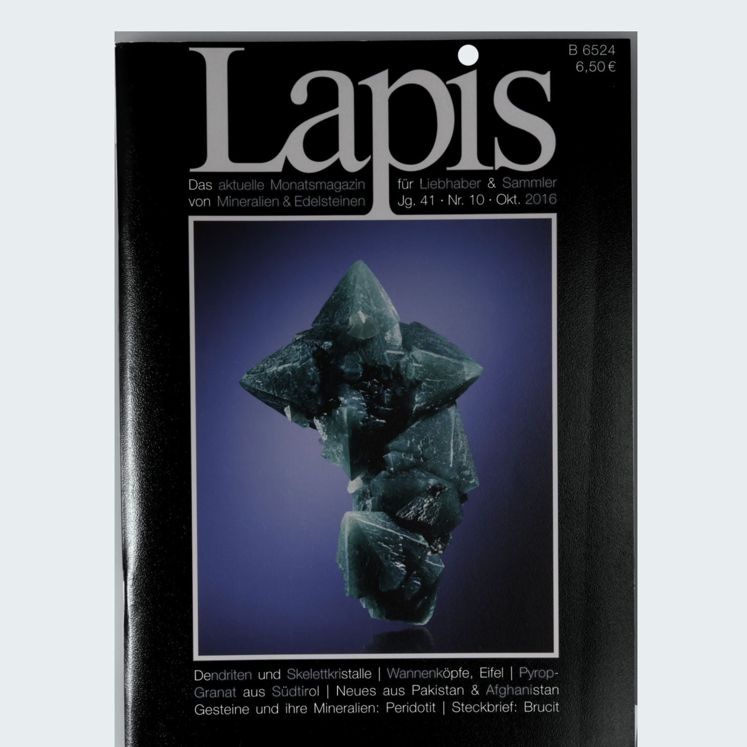 Lapis Magazin Jahrgang 2016 Mineralogie Fachzeitschrift für Kristall Sammler