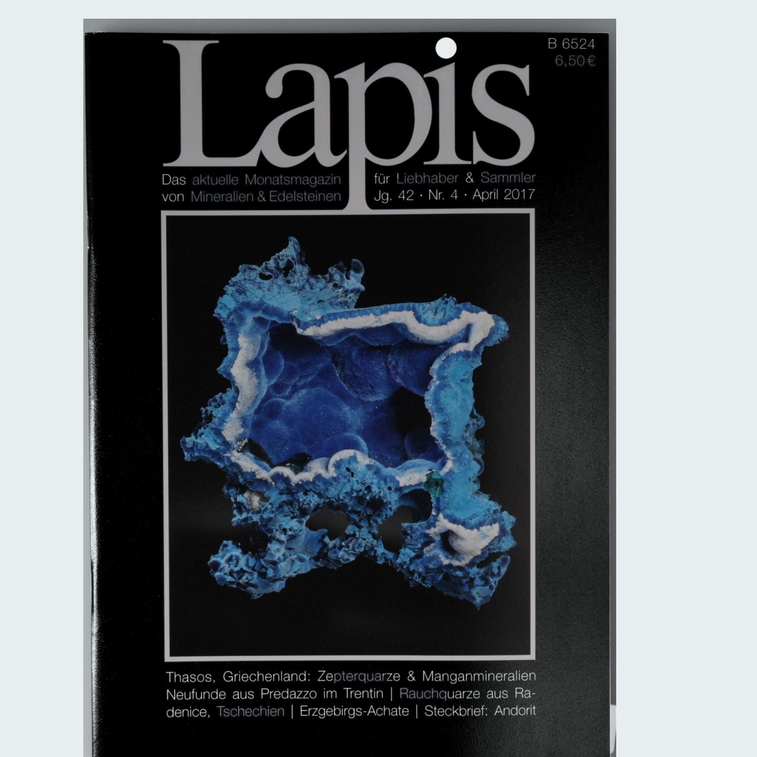 Lapis Mineralien Magazin Jahrgang 2017 Jg 42 Fachzeitschrift Mineralogie Sammler