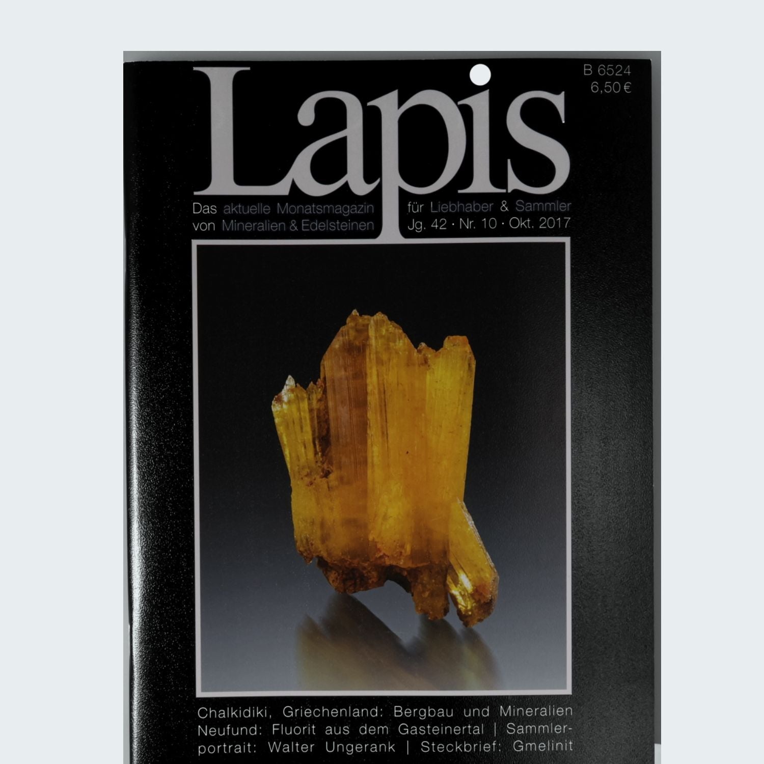 Lapis Mineralien Magazin Jahrgang 2017 Fachzeitschrift für Sammler und Mineralogie