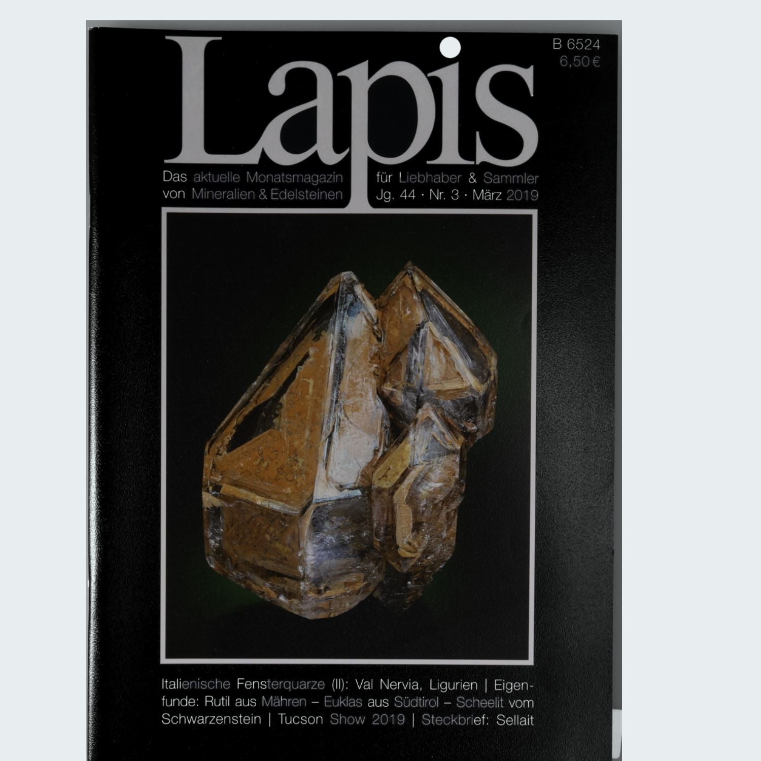 Lapis Magazin Jahrgang 2019 Mineralogie Fachzeitschrift Christian Weise Verlag