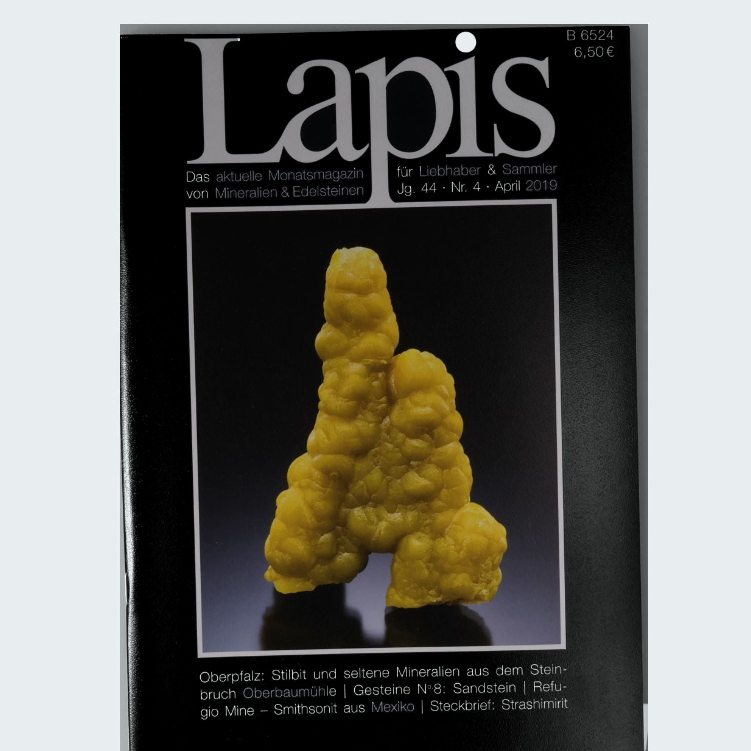 Lapis Mineralien Magazin Jahrgang 2019 Jg 44 Christian Weise Verlag Fachzeitschrift Sammler