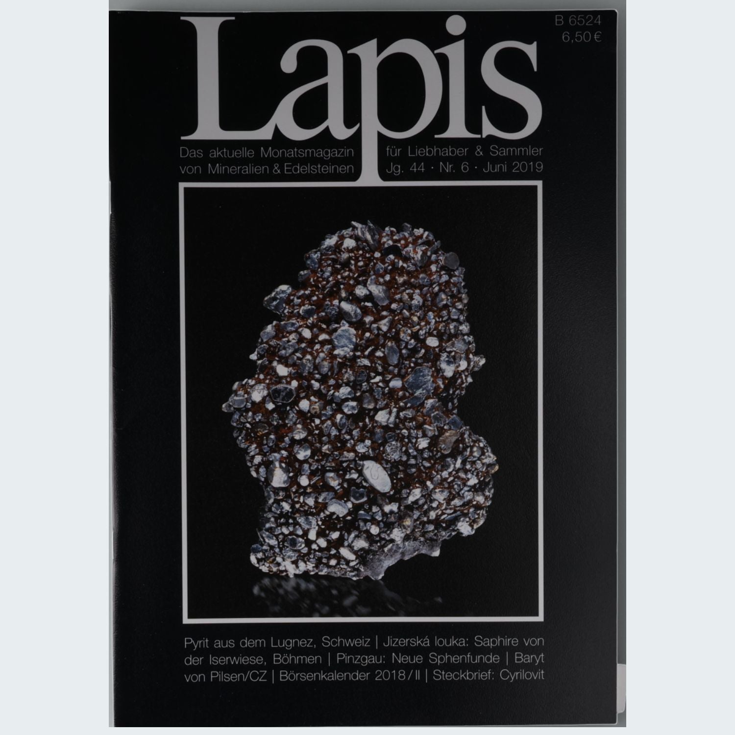 Lapis Magazin Jahrgang 2019 Mineralien Fachzeitschrift Christian Weise Verlag gebraucht