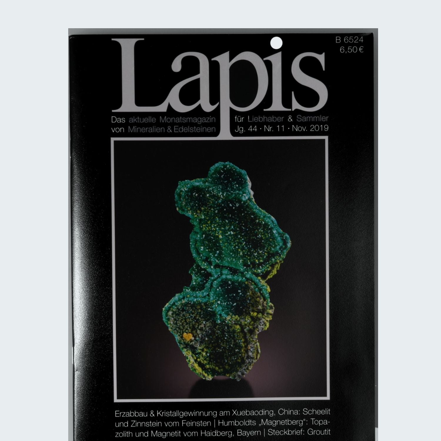 Lapis Mineralien Magazin Jahrgang 44 2019 Fachzeitschrift Mineralogie Sammler
