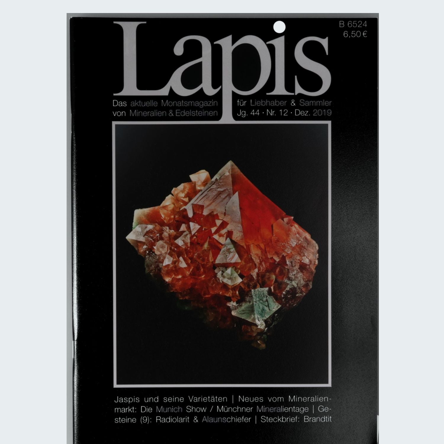 Lapis Mineralien Magazin Jahrgang 2019 Jg 44 Fachzeitschrift Mineralogie Sammler