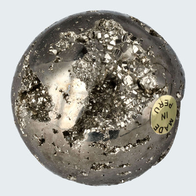 Pyrit Druzy Kugeln aus Huánuco, Peru