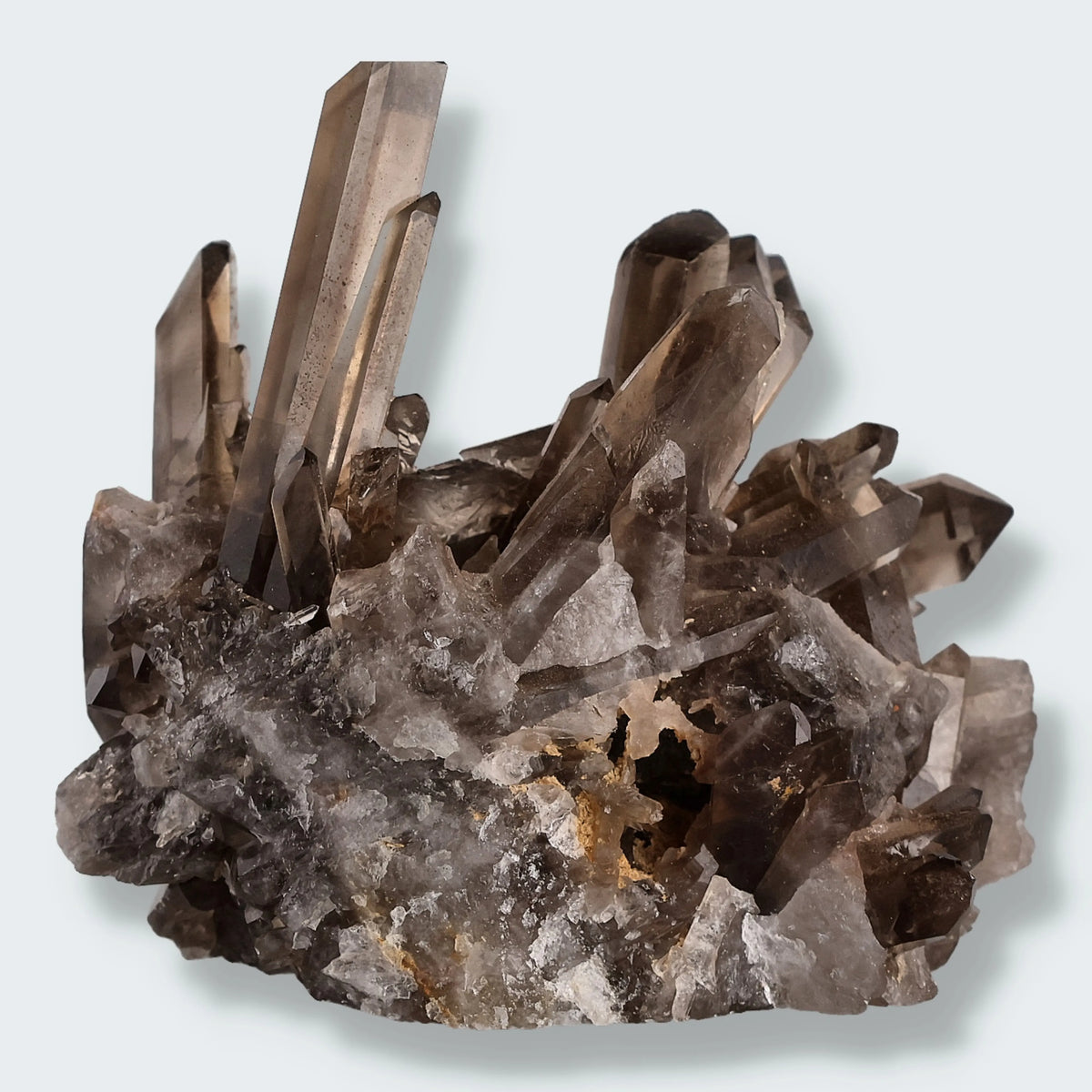 Rauchquarz Nadeln aus Brasilien (177g)
