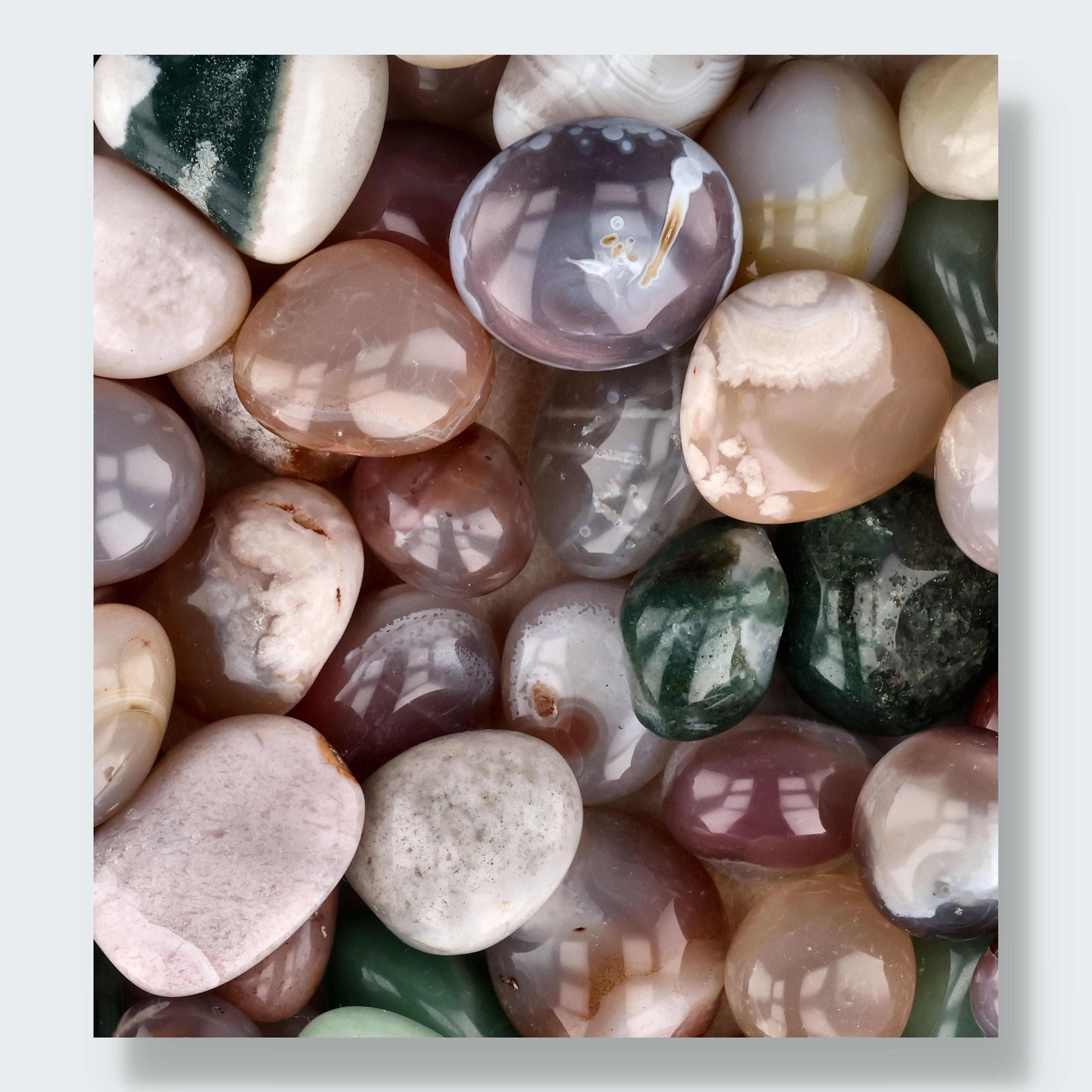 Achat Mix Trommelsteine – Ansicht 3