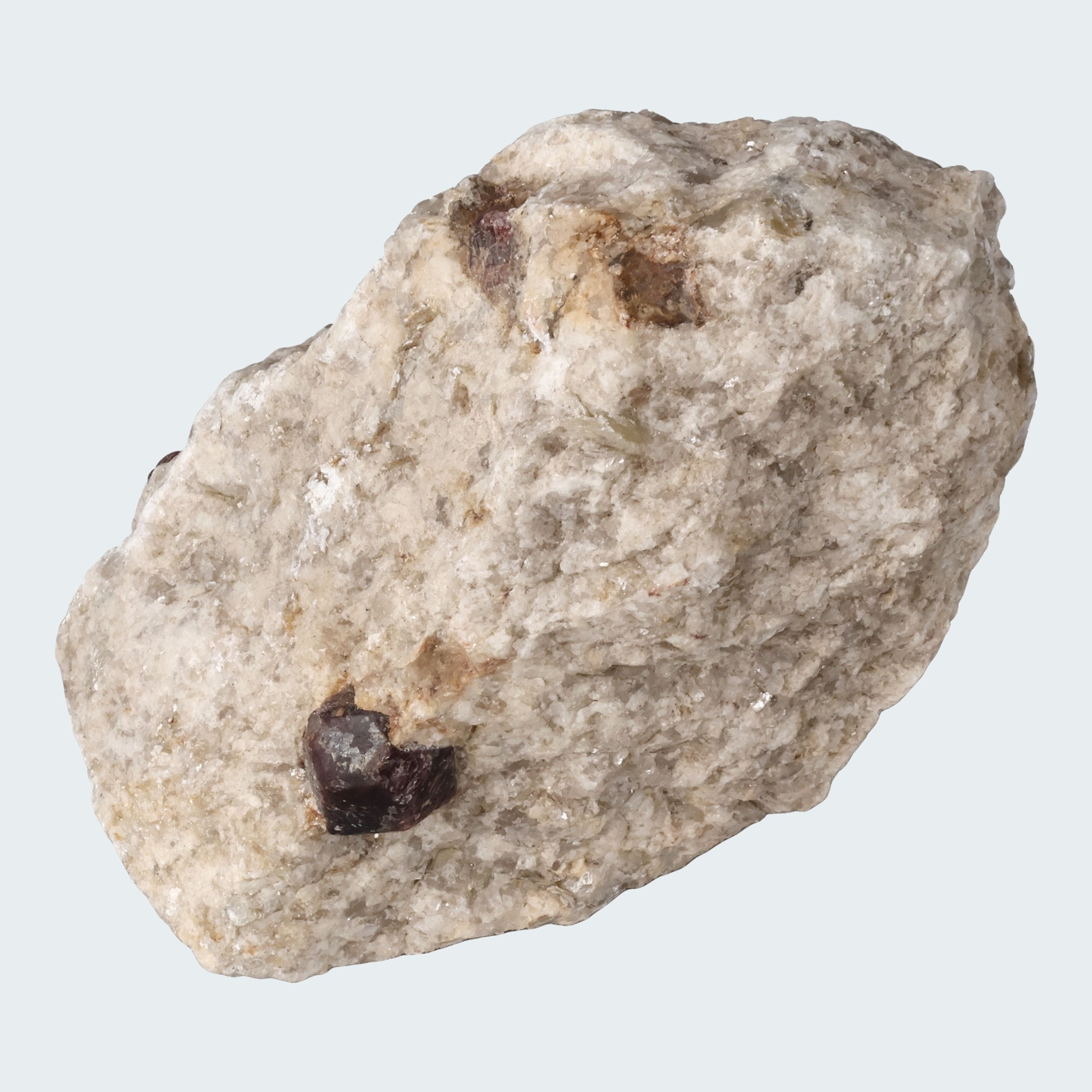 Almandin Granat in Muttergestein aus Brasilien (1077g) – Ansicht 3