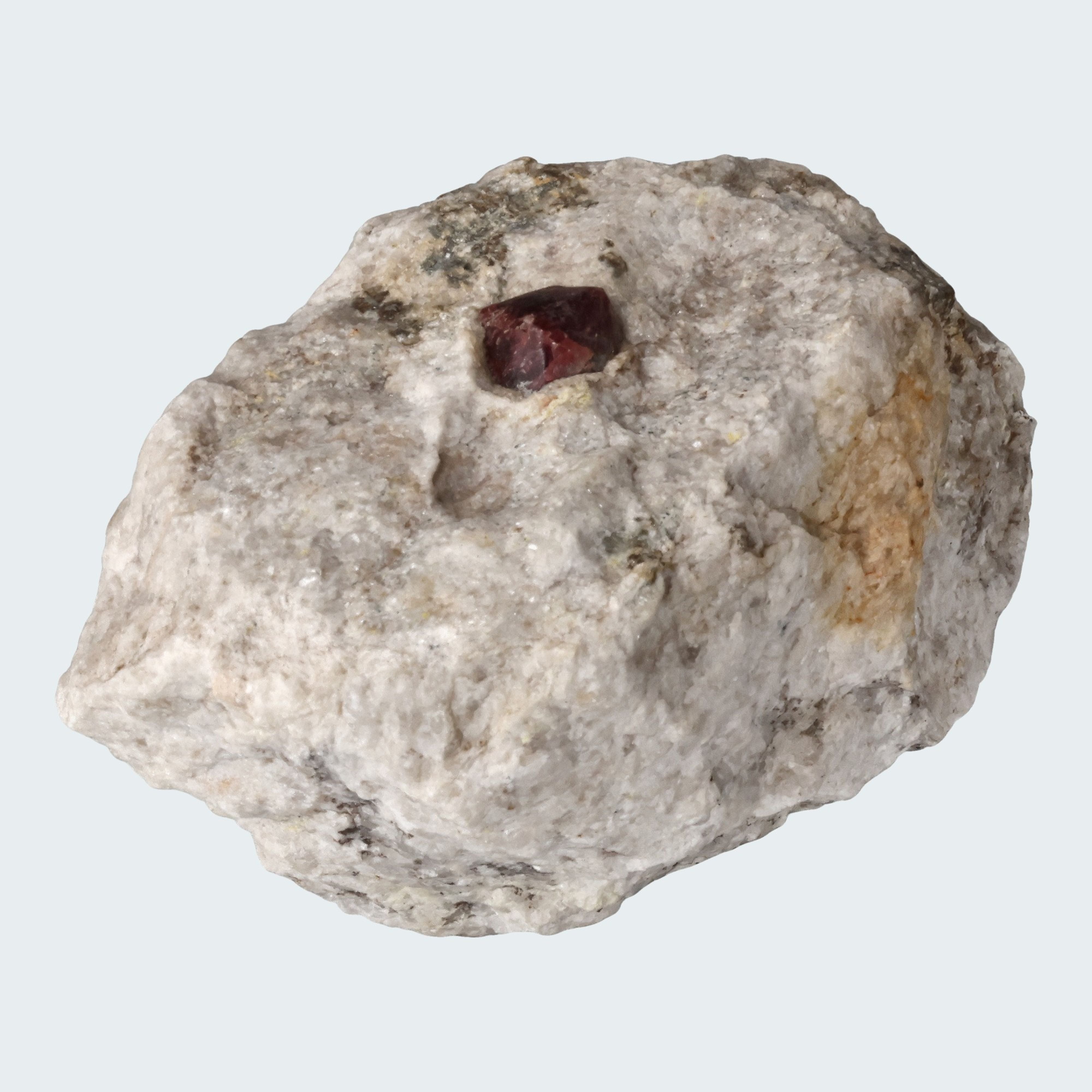 Almandin Granat in Muttergestein aus Brasilien (1401g) – Ansicht 2
