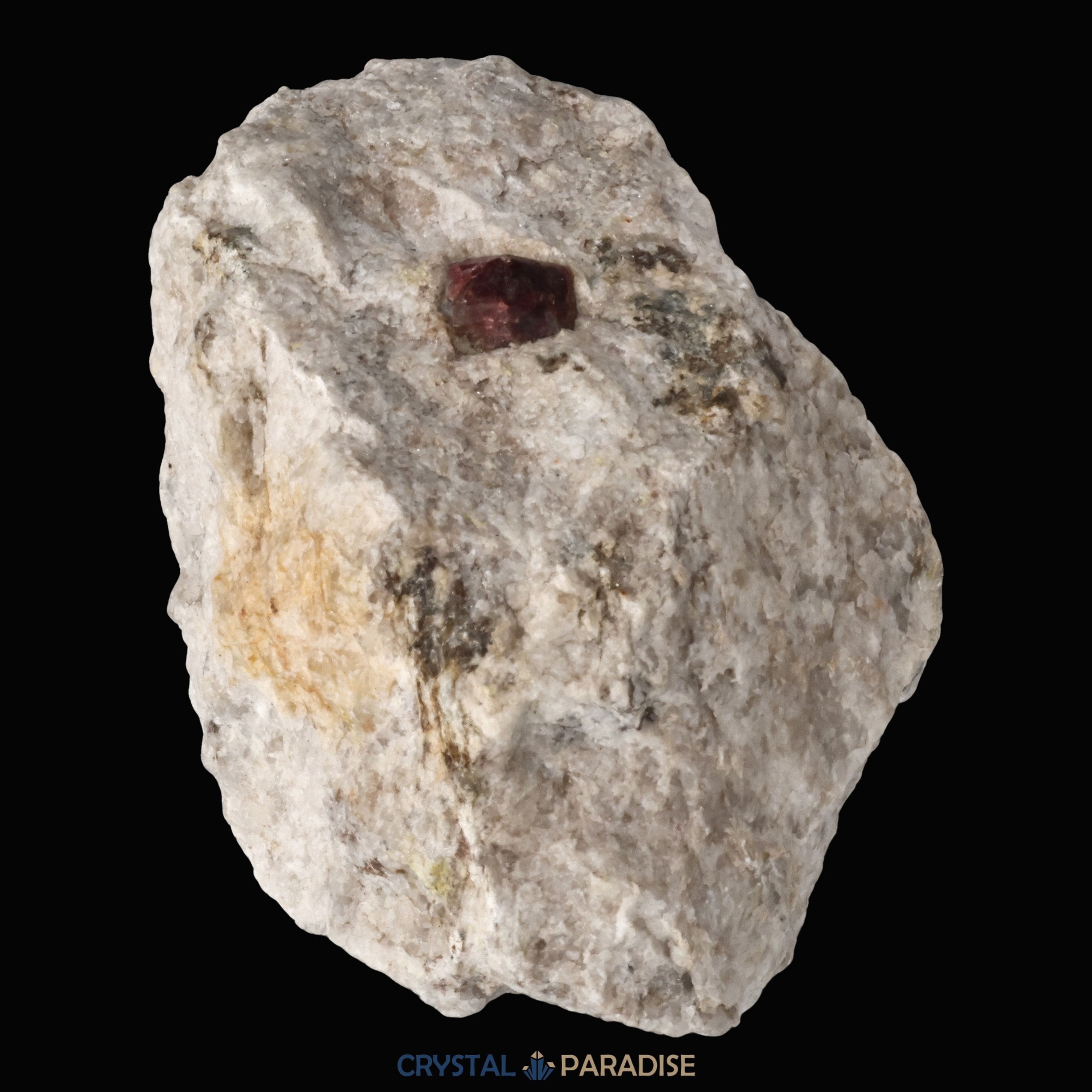 Almandin Granat in Muttergestein aus Brasilien (1401g) – Ansicht 9