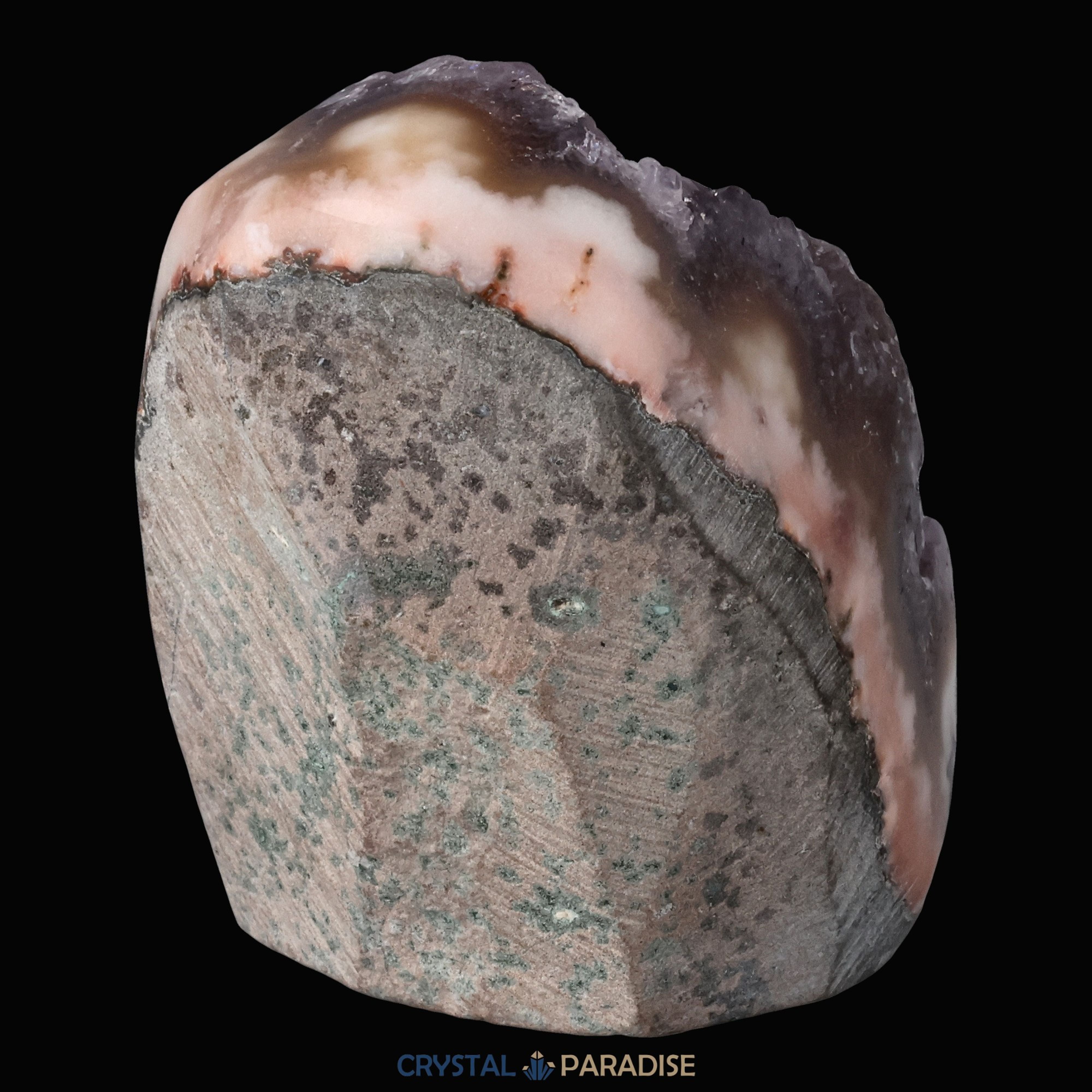 Amethyst Druse achatisiert aus Uruguay – Ansicht 8