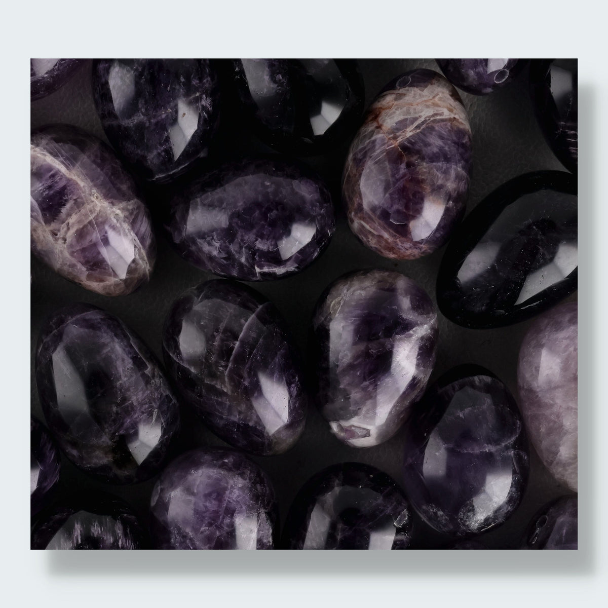 Amethyst Eier ca. 4,5 cm aus Sambia – Ansicht 3