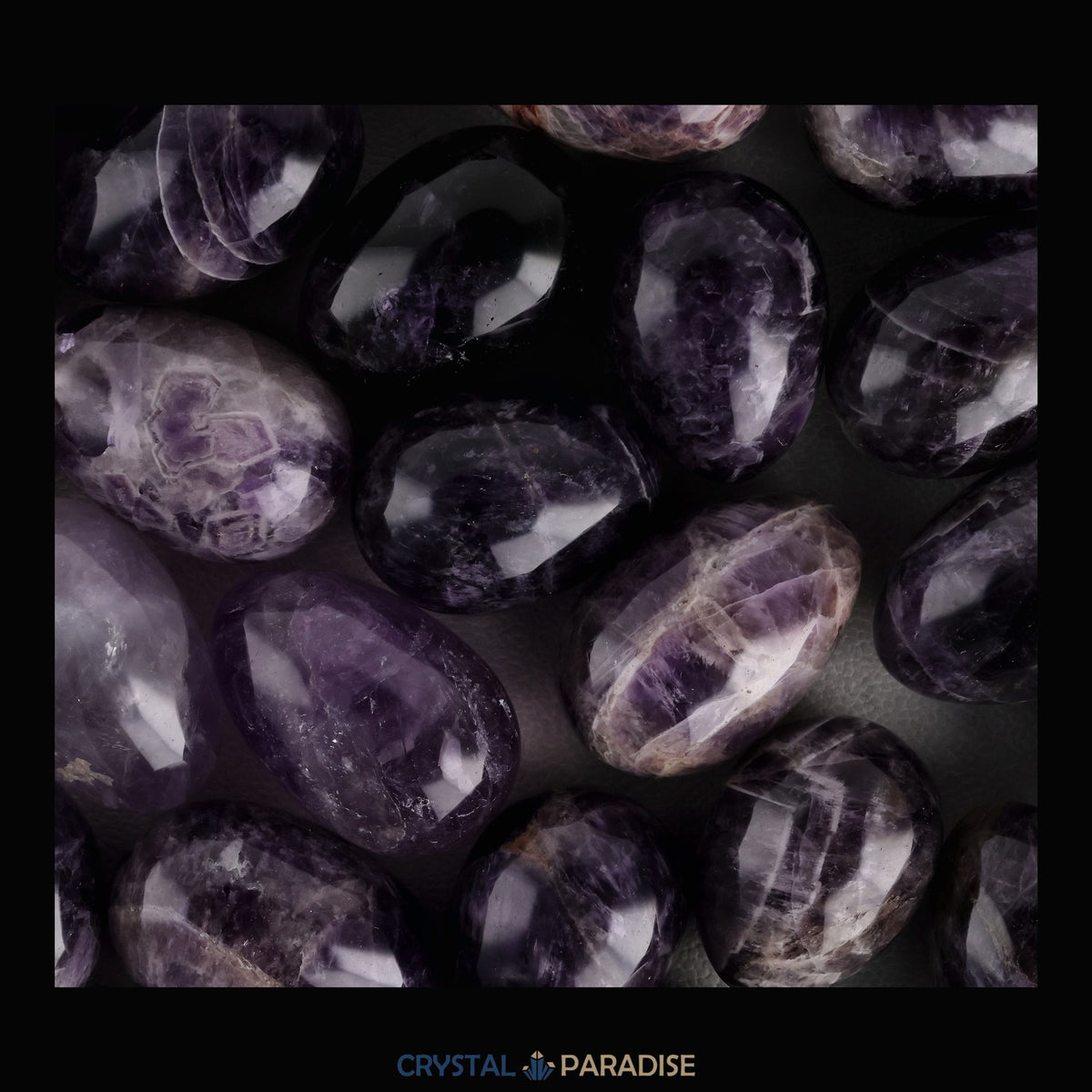 Amethyst Eier ca. 4,5 cm aus Sambia – Ansicht 4