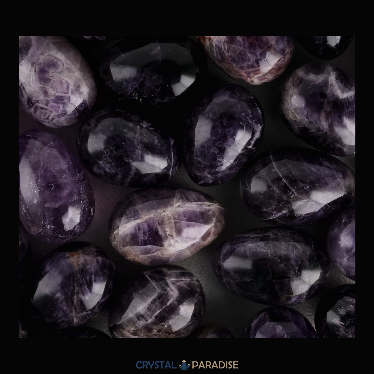 Amethyst Eier ca. 4,5 cm aus Sambia – Ansicht 5