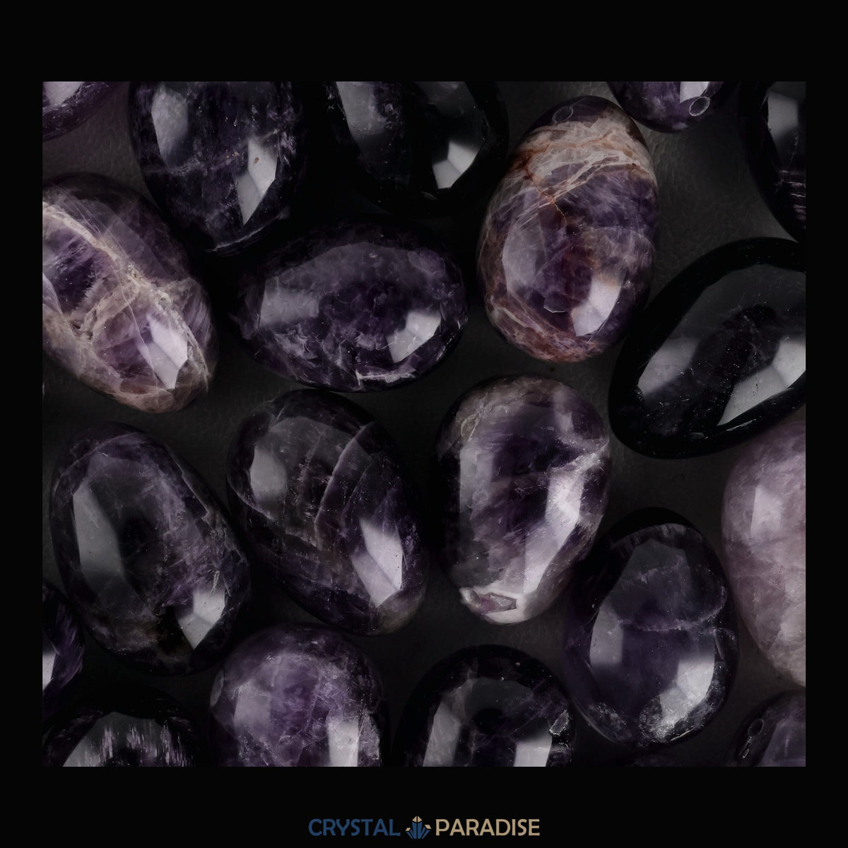 Amethyst Eier ca. 4,5 cm aus Sambia – Ansicht 6