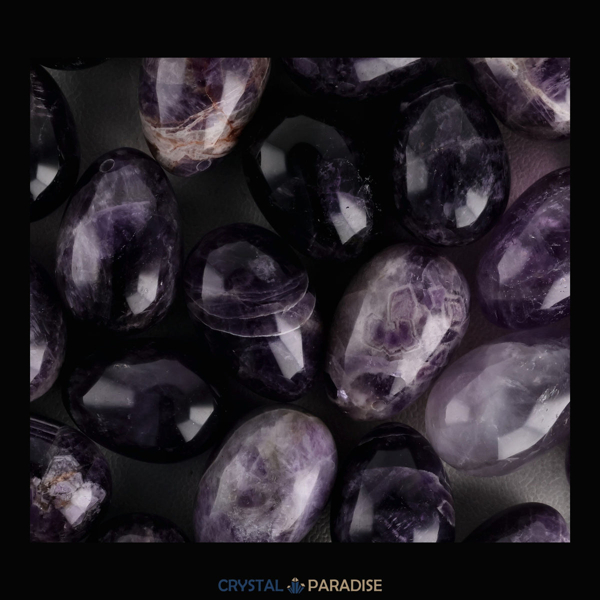 Amethyst Eier ca. 4,5 cm aus Sambia – Ansicht 9