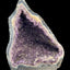 Amethyst XL Geode aus Brasilien (18.8kg) vor schwarzem Hintergrund