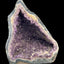 Amethyst XL Geode aus Brasilien (18.8kg) vor schwarzem Hintergrund