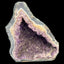 Amethyst XL Geode aus Brasilien (18.8kg) vor schwarzem Hintergrund