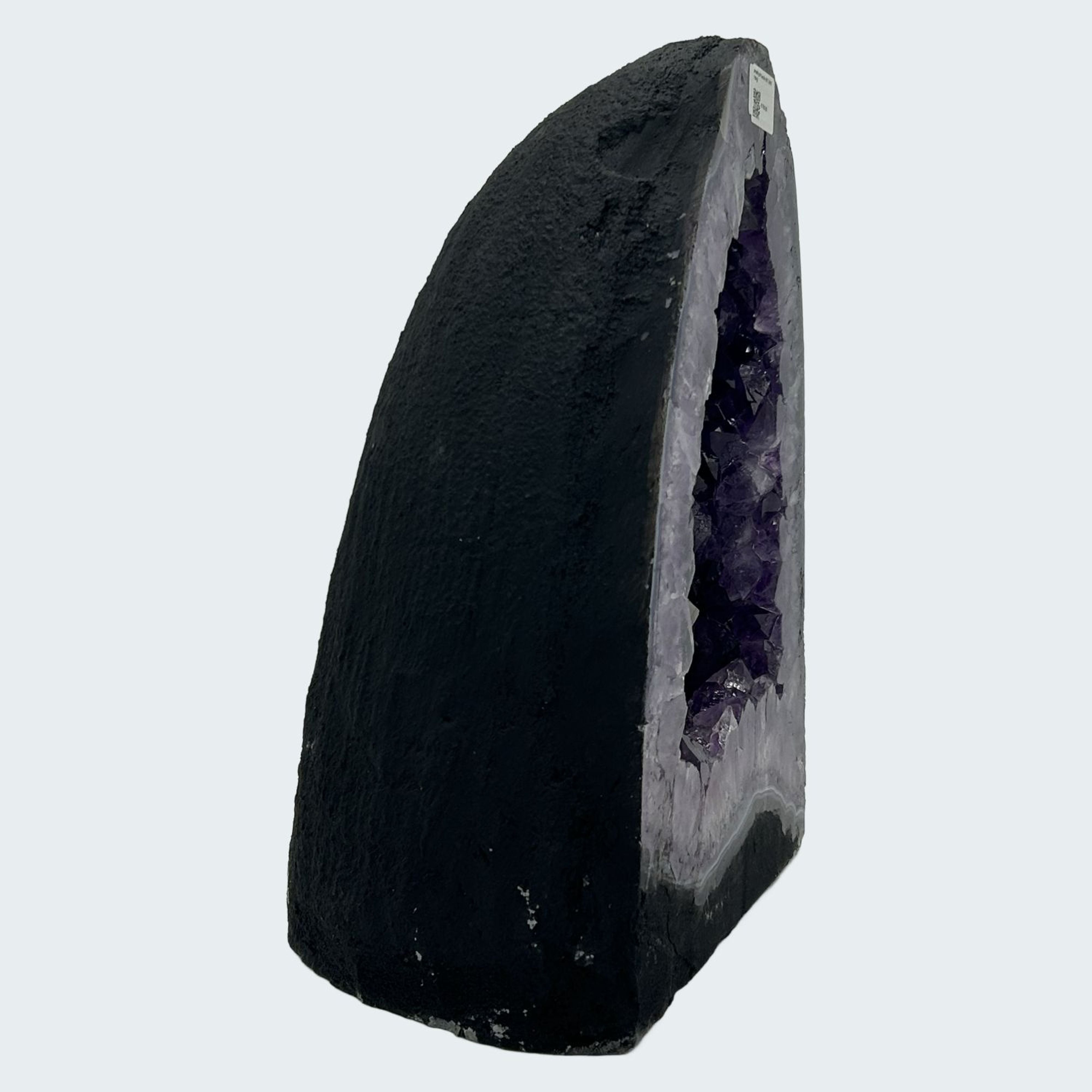 Amethyst Geode mit Calcit (16kg) – Ansicht 11