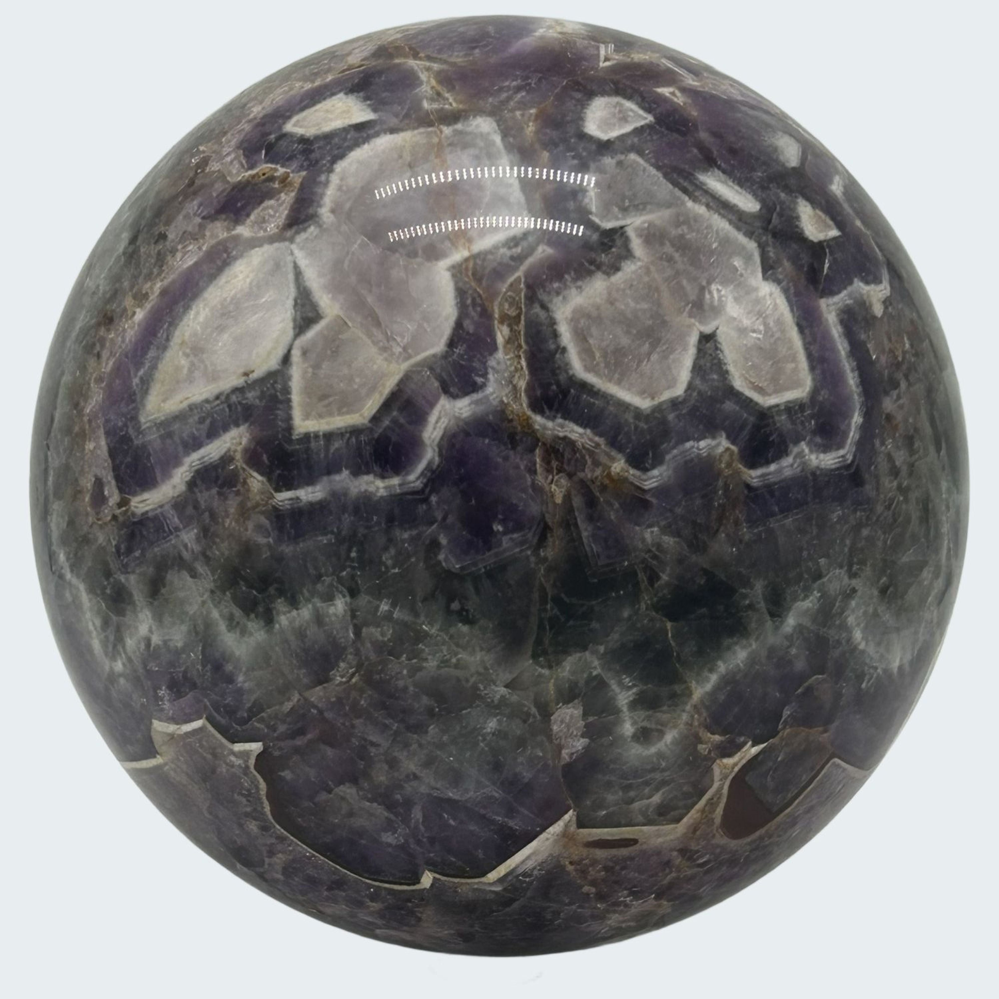 Amethyst Kugel XXL (Amethystquarz) 19,6kg – Ansicht 2