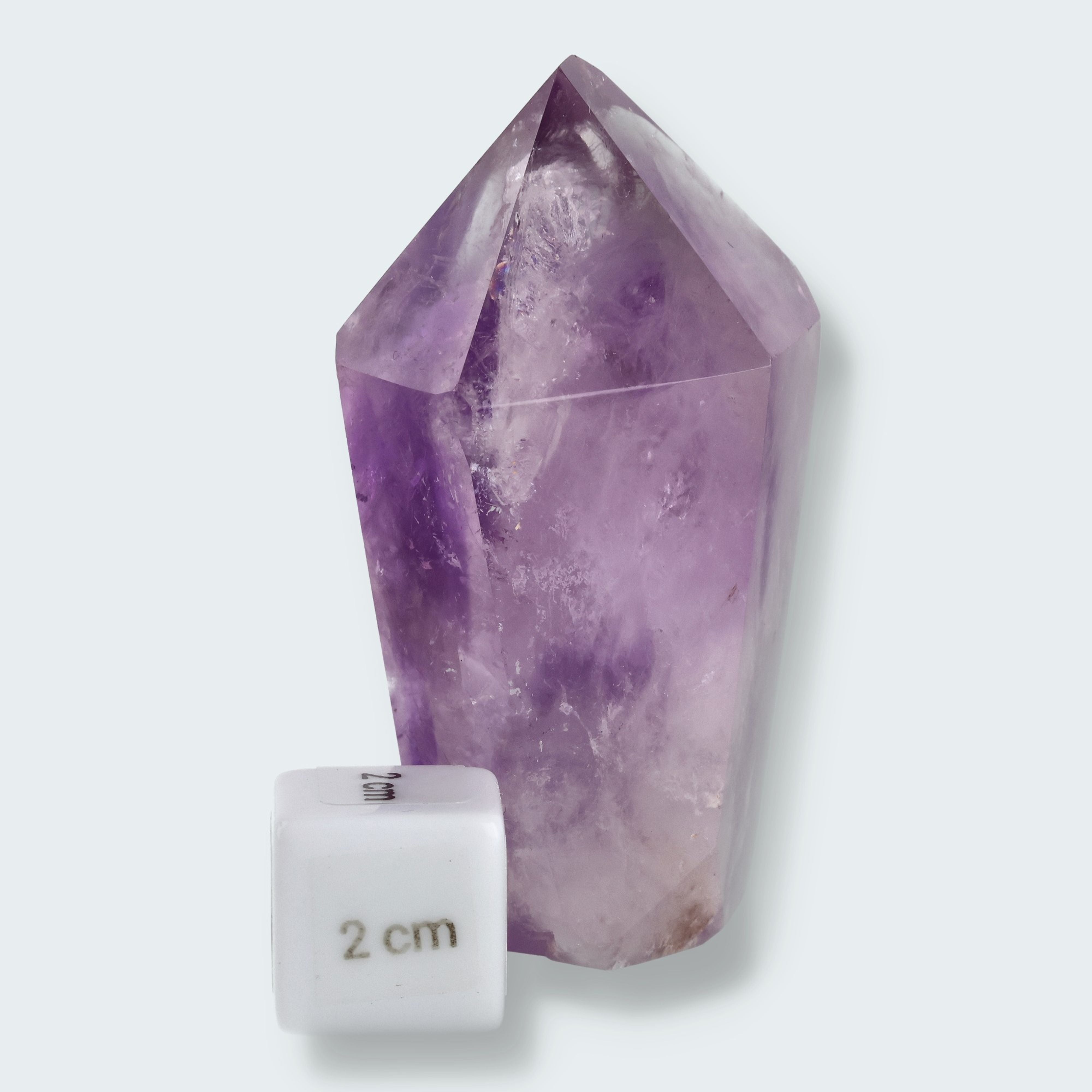 Amethyst Spitze aus Brasilien (207g-8cm) – Ansicht 4