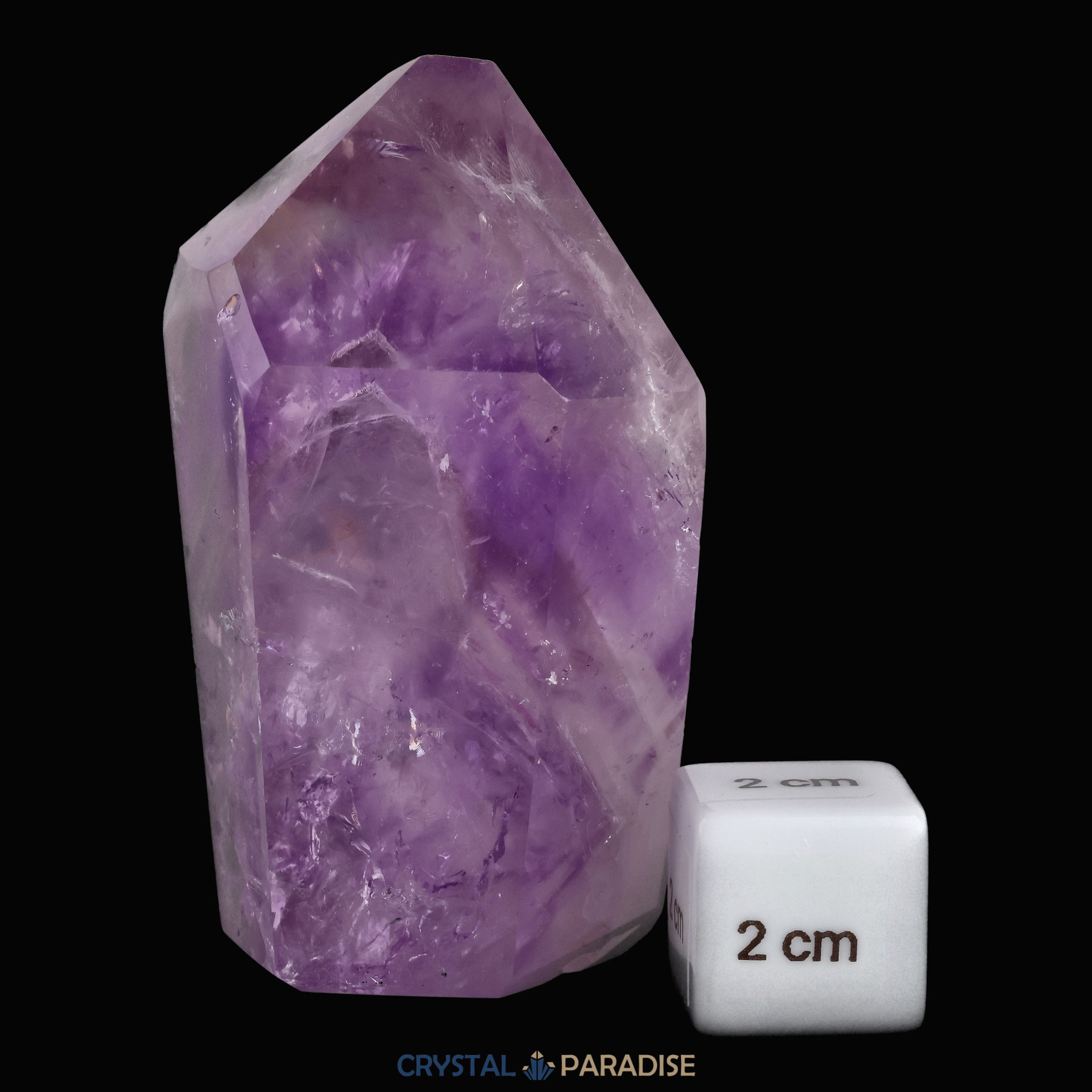 Amethyst Spitze aus Brasilien (207g-8cm) – Ansicht 5