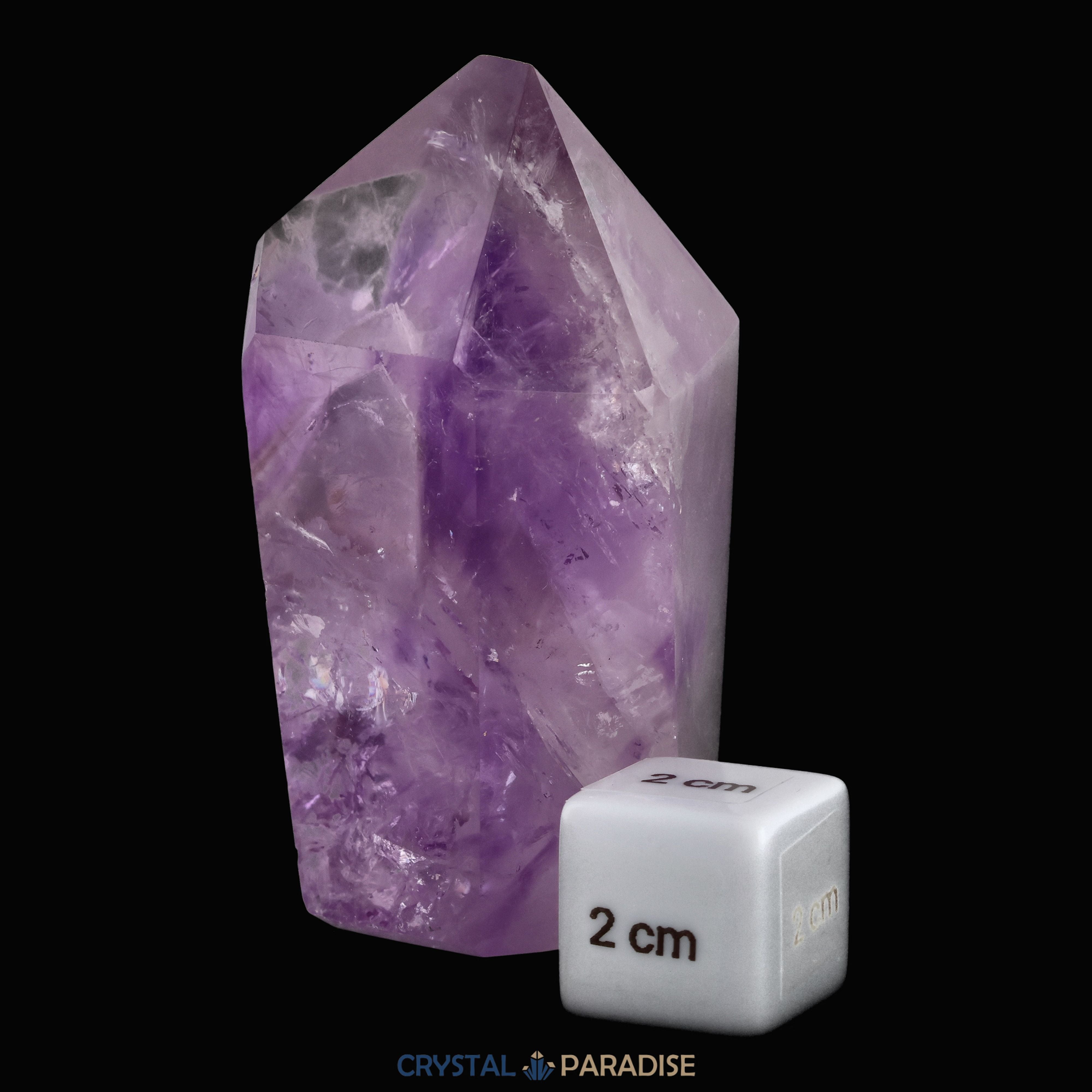 Amethyst Spitze aus Brasilien (207g-8cm) – Ansicht 6